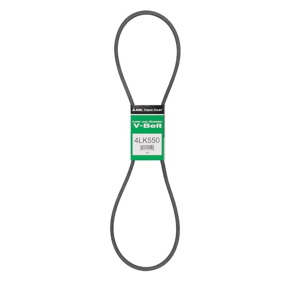Mbl Mitsuboshi Super KB Standard V-Belt 0.5 in. W X 55 in. L For Riding Mowers 4LK550A - main